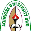 Achievers University, Owo Logo