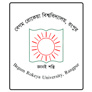 Begum Rokeya University Logo
