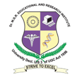 Dr. M.G.R. Educational and Research Institute Logo