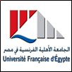 French University of Egypt Logo