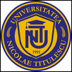 Nicolae Titulescu University of Bucharest Logo