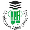Omdurman Ahlia University Logo
