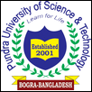 Pundra University of Science and Technology Logo
