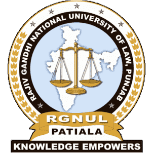 Rajiv Gandhi National University of Law Logo