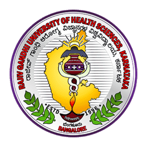 Rajiv Gandhi University of Health Sciences Logo