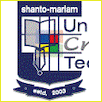 Shanto Mariam University of Creative Technology Logo